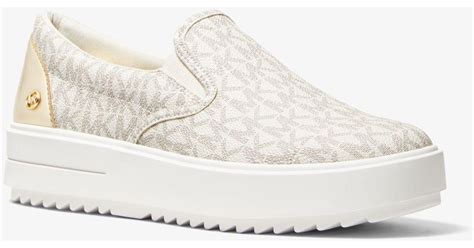 michael michael kors emmett logo slip-on sneaker|Michael Kors Emmett Slip.